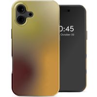 Selencia Vivid Back Cover with MagSafe Apple iPhone 16 - Gradient Olive Dust