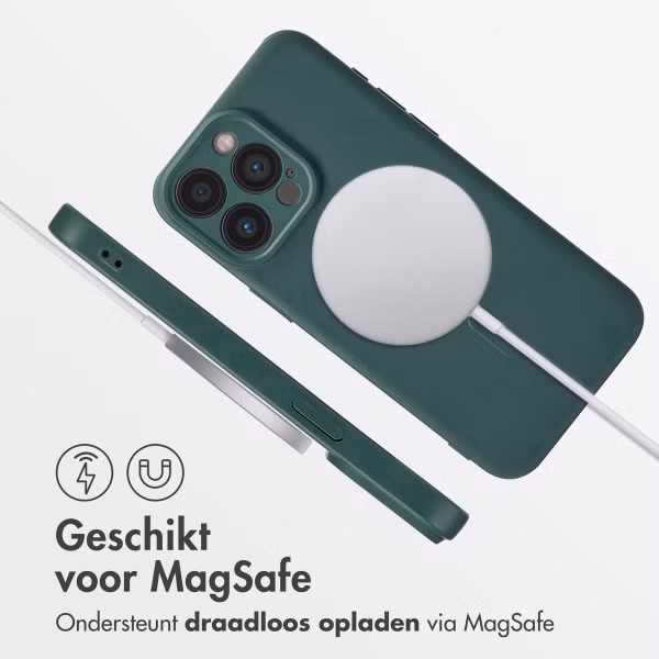 imoshion Color Backcover met MagSafe Apple iPhone 15 Pro Max - Donkergroen