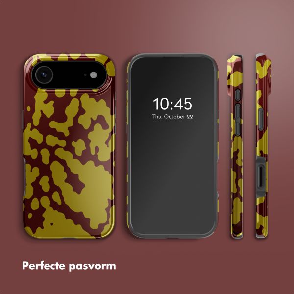 Selencia Vivid Backcover met MagSafe Apple iPhone Air - Moo'd Olive Dust