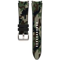 Samsung Originele #tide® Collection Band Samsung Galaxy Watch 4 / 5 / 6 / 7 - 20 mm - M/L - Camo Groen