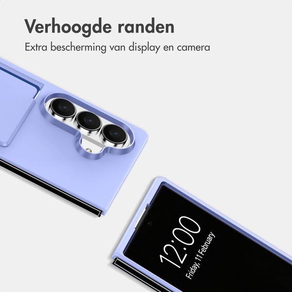 imoshion Backcover met pashouder Samsung Galaxy Z Fold 8 Ultra - Lila