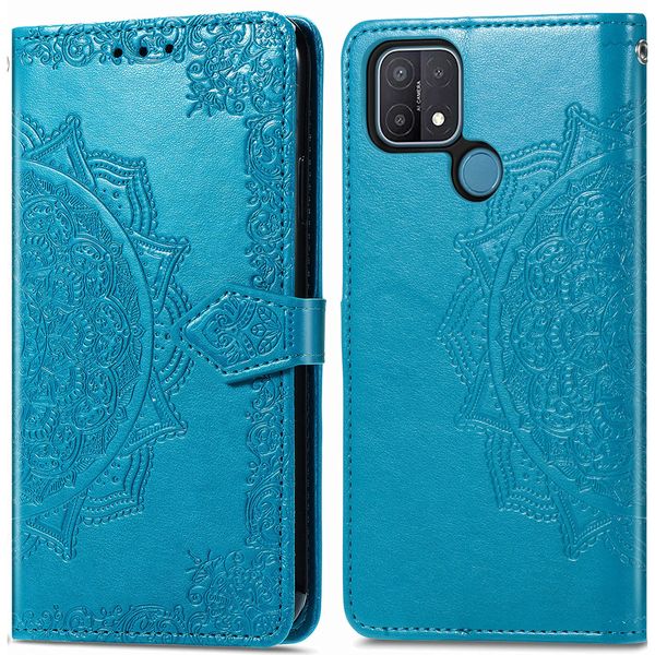 imoshion Mandala Bookcase Oppo A15 - Turquoise