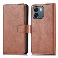 imoshion Luxe Bookcase Oppo A6 (5G) - Bruin