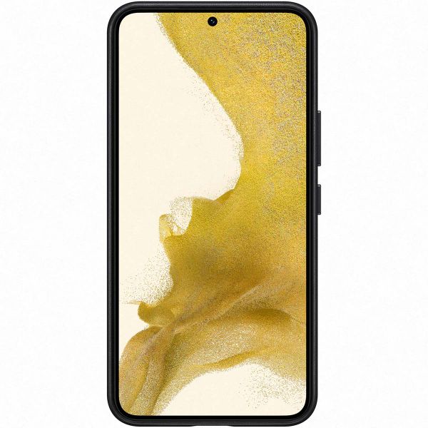 Samsung Originele Leather Backcover Galaxy S22 - Zwart