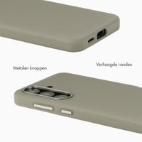 Accezz Mesh Backcover met MagSafe Samsung Galaxy S25 / S24 - Donkergrijs