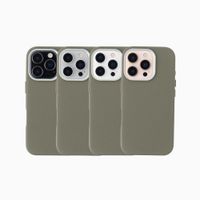Accezz Mesh Backcover met MagSafe Apple iPhone 16 Pro - Donkergrijs