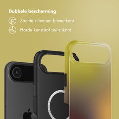 Selencia Vivid Backcover met MagSafe Apple iPhone Air - Gradient Olive Dust