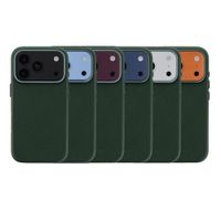 Accezz MagSafe Leather Backcover Apple iPhone 18 Pro Max / 17 Pro Max - Cedar Green