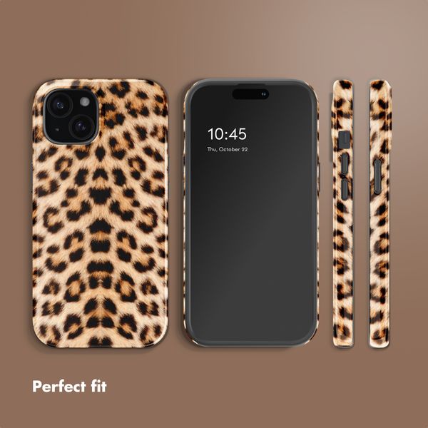 Selencia Vivid Back Cover Apple iPhone 15 - Wild Leo