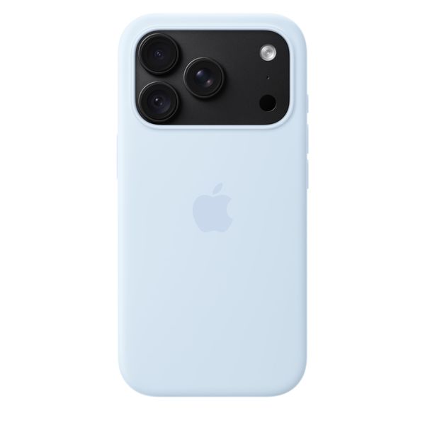 Apple Siliconenhoesje met MagSafe Apple iPhone 18 Pro - Crisp Blue