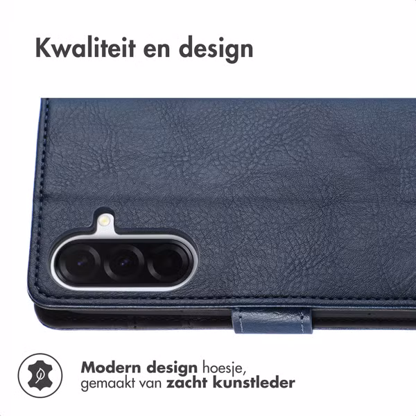 imoshion Luxe Bookcase Samsung Galaxy A57 (5G) - Donkerblauw