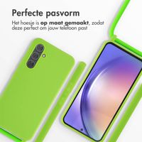 imoshion Siliconen hoesje met koord Samsung Galaxy A54 (5G) - Fluor Groen