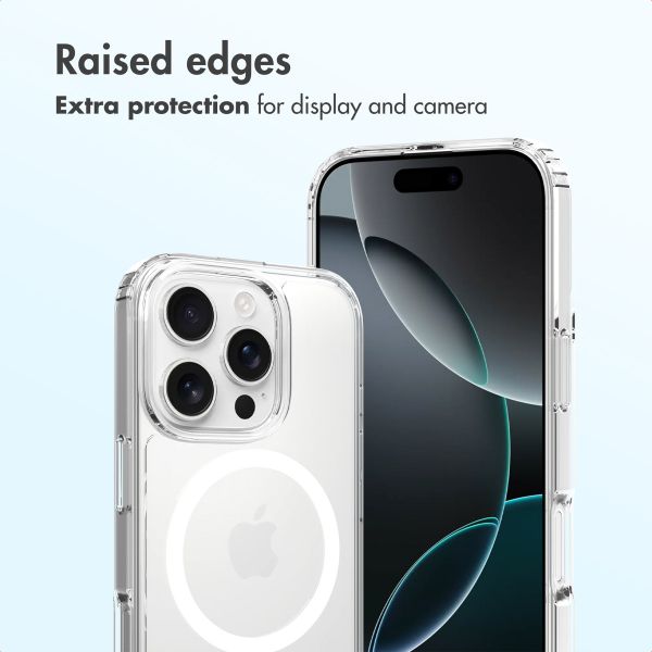 Accezz Xtreme Impact Back Cover with MagSafe Apple iPhone 16 Pro - Transparent