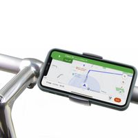 The Loop Mount Telefoonhouder voor fiets - Universeel - Stuur - Verstelbaar - Zwart