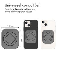 Accezz EasyLock telefoonhouder auto - inclusief hoesje iPhone 13 - Ventilatierooster - 360 graden draaibaar - Zwart