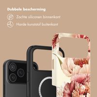 Selencia Vivid Backcover met MagSafe Apple iPhone 18 Pro Max / 17 Pro Max - Vintage Peony