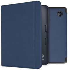 imoshion Slim Hard Case Bookcase Kobo Libra 2 / Tolino Vision 6 - Donkerblauw