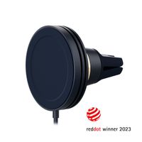 iOttie Velox Wireless Mini MagSafe mount - telefoonhouder auto - Ventilatierooster - Draadloos opladen