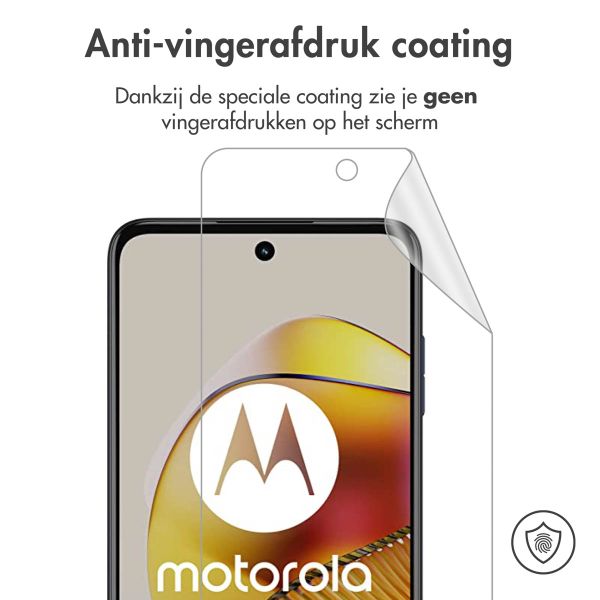 imoshion Screenprotector Folie 3 pack Motorola Moto G73