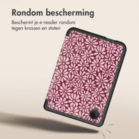 imoshion Design Vouwbare Bookcase Kobo Clara Colour / BW - Bloom Love Blush