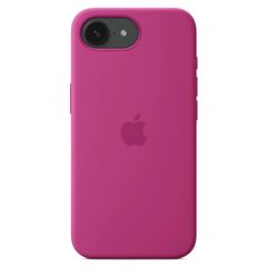 Apple Silicone Backcover MagSafe iPhone 16e - Fuchsia