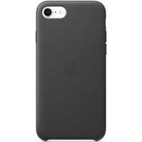 Apple Leather Backcover Apple iPhone SE (2022 / 2020) - Black