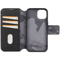 Decoded 2 in 1 Leather Detachable Wallet iPhone 15 - Zwart