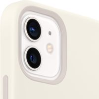 Apple Silicone Backcover MagSafe Apple iPhone 12 Mini - White