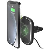 iOttie iTap 2 Wireless Fast Charging Mount - Telefoonhouder auto - Ventilatierooster - Magnetisch - Zwart