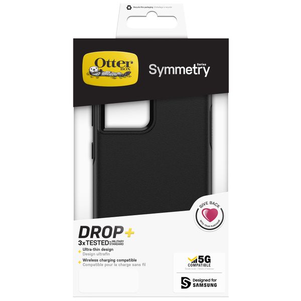 OtterBox Symmetry Backcover Samsung Galaxy S21 Ultra - Zwart