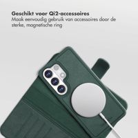 Selencia Olyn Uitneembare Bookcase met MagSafe Samsung Galaxy S26 Ultra - Groen