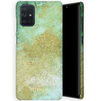 Selencia Maya Fashion Backcover Samsung Galaxy A71 - Green Nature