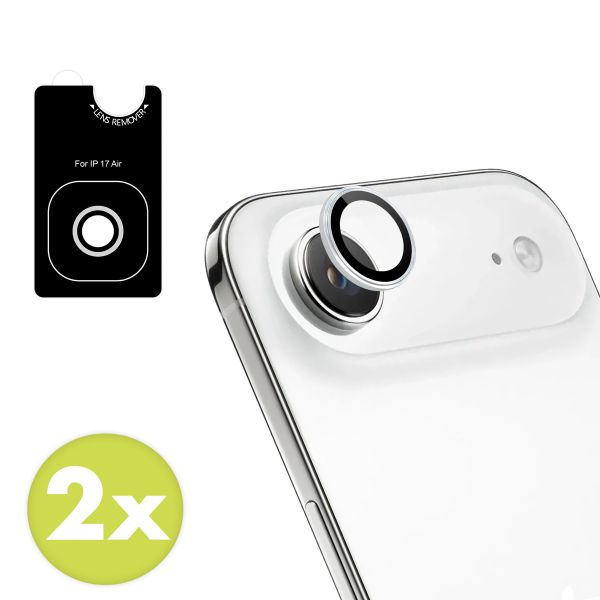 imoshion 2 Pack Camera lens protector Apple iPhone Air - Zilver