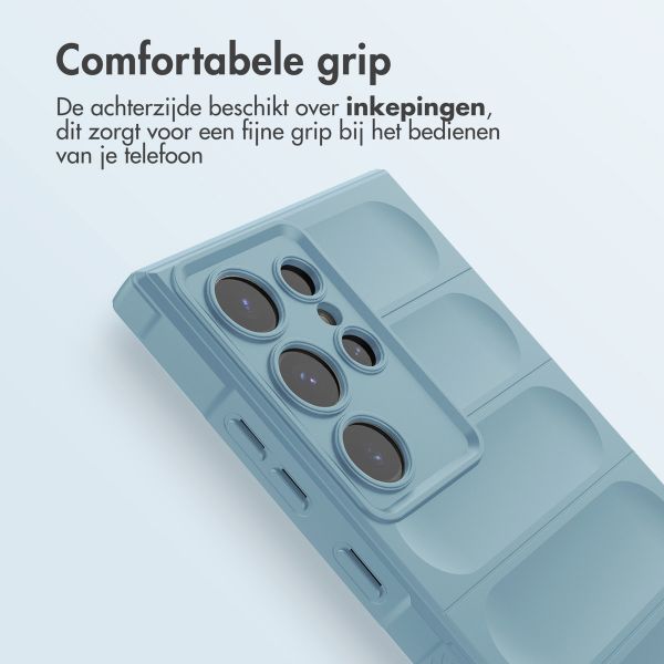 imoshion EasyGrip Backcover Samsung Galaxy S24 Ultra - Lichtblauw