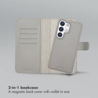 Selencia Olyn Detachable Bookcase with MagSafe Samsung Galaxy S26 Ultra - Grey