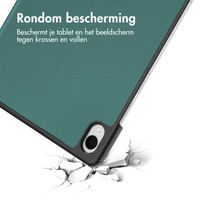 imoshion Trifold Bookcase Samsung Galaxy Tab S11 - Donkergroen