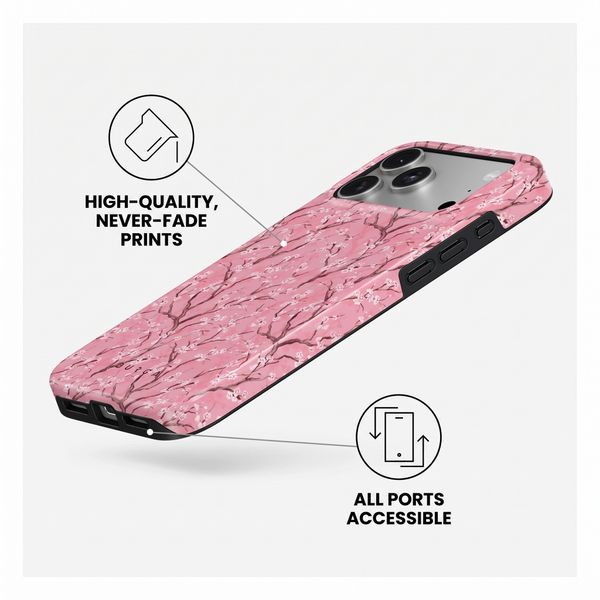 Burga Tough Back Cover with MagSafe Apple iPhone 18 Pro - Sakura