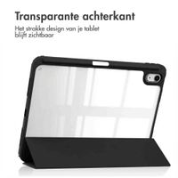imoshion Trifold Hardcase Bookcase Apple iPad 11 (2025) 11 inch A16 / iPad 10 (2022) 10.9 inch - Zwart