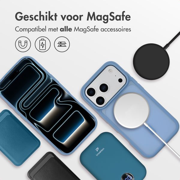 imoshion Color Guard Backcover met MagSafe Apple iPhone 17 Pro Max - Lichtblauw
