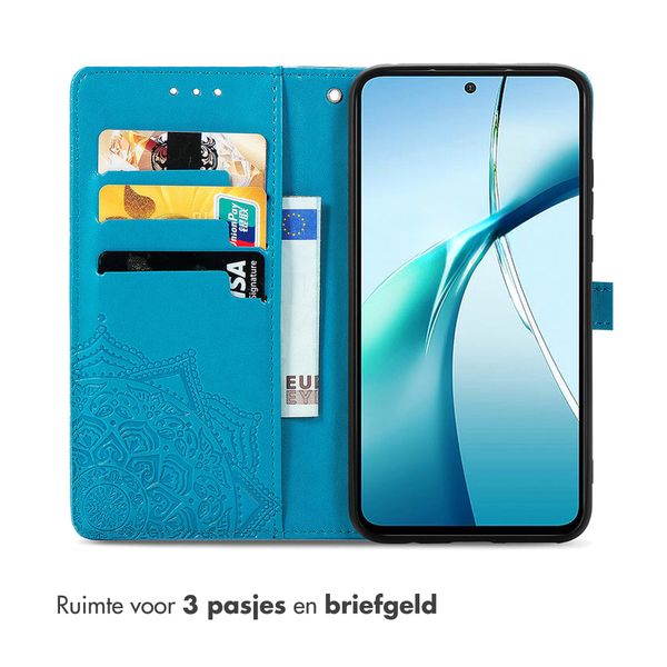 imoshion Mandala Bookcase Oppo Find X9 - Turquoise