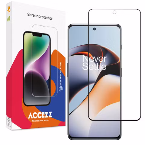 Accezz Gehard Glas Full Cover Screenprotector OnePlus 12R