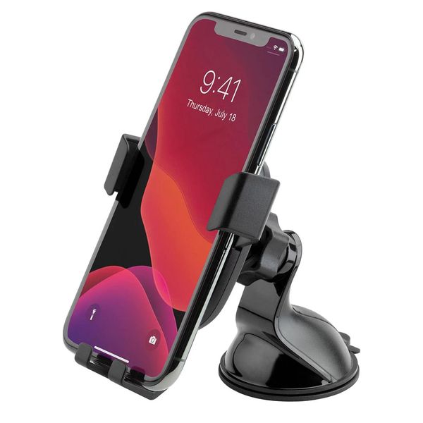 Scosche GravityDrop 3-in-1 Telefoonhouder Auto - Universeel - Dashboard / Voorruit / Ventilatierooster - Zwart