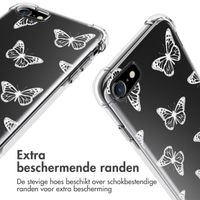 imoshion Design hoesje met koord iPhone SE (2022 / 2020) / 8 / 7 - Butterfly