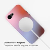 Selencia Vivid Backcover met MagSafe Apple iPhone 16e - Gradient Soft Blush