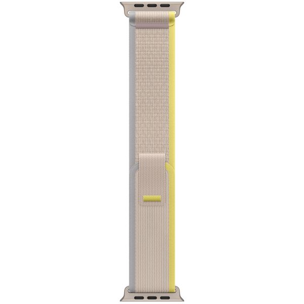 Apple Trail Loop Band Apple Watch | 44/45/46/49 mm - Size S/M - Yellow / Beige