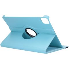 imoshion 360° draaibare Bookcase iPad Air 11 inch (2024) M2 / Air 5 (2022) / Air 4 (2020) / Pro 11 (2018 - 2020) - Turquoise