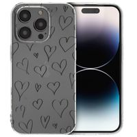 imoshion Design hoesje Apple iPhone 14 Pro - Hearts