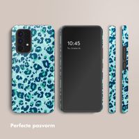 Selencia Vivid Tough Backcover Samsung Galaxy A53 - Wild Spots Light Blue