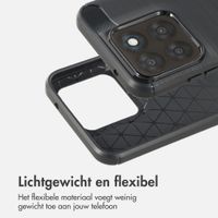 imoshion Brushed Backcover Motorola Moto G77 - Zwart