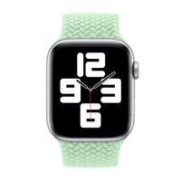 Apple Gevlochten solobandje Apple Watch | 38/40/41/42 mm - Maat 8 - Pistachio
